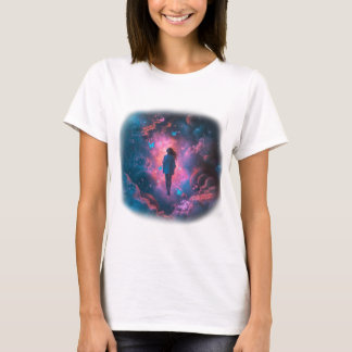 Zwevend tussen dromen en sterrenstelsels T-shirt