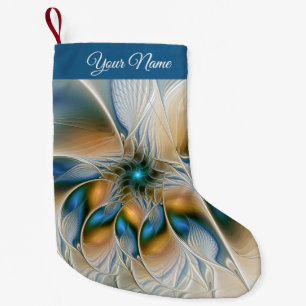 Zwevende, Abstracte Fantasie Fractale Kunst W. Bla Kleine Kerstsok