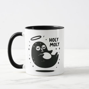 Zwevende Heilige Mol Mug – Cute Zwevende Dier  Mok