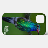 Zwevende Kolibrie Case-Mate iPhone Case (Achterkant (horizontaal))