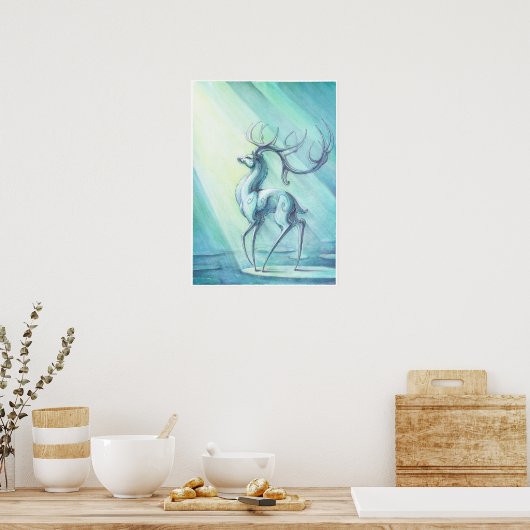 Zwijg behandelen poster (Keuken)