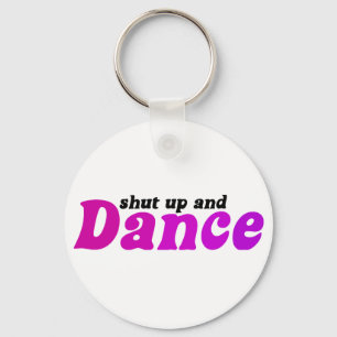 Zwijg en Dance Sleutelhanger
