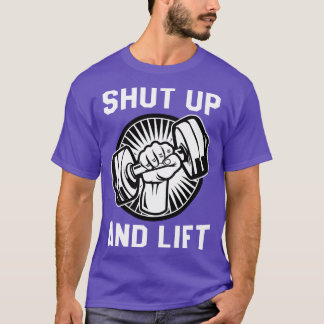 Zwijg en til 2 op t-shirt