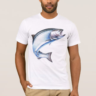 Zwijg en vis t-shirt