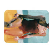  zwijn - Rode zwembroek Magneet (Horizontaal)