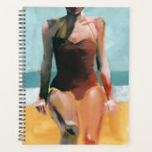  zwijn - Rode zwembroek Planner (Voorkant)