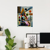 Zwingend, beroemd schilderij van Kandinsky, Poster (Thuiskantoor)