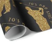 Zwingende golfers 70 tot 79 cadeaupapier (Rol Hoek)