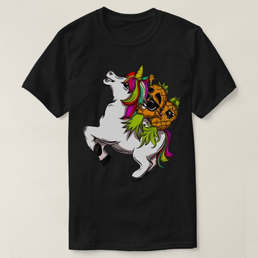 Zwingers Pananas met een Unicorn Sw T-shirt (Design voorkant)
