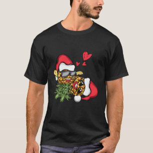 Zwingers Pananassen die met twee vingers zwenken T-shirt