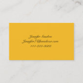  Zwirl Geel en Zwart Visitekaartje (Achterkant)