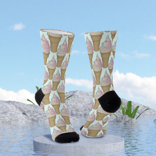 Zwirl Ice Cream Cone Socks Sokken