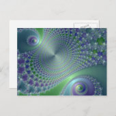 Zwirler - Fractal Briefkaart (Voorkant / Achterkant)