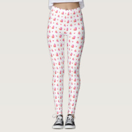 Zwirly Heart Leggings