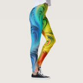 Zwirly Rainbow Leggings (Rechts)