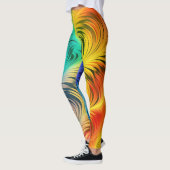 Zwirly Rainbow Leggings (Links)