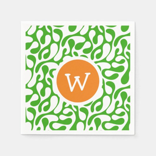 Zwirly Saint Patrick's Day Servet (Voorkant)