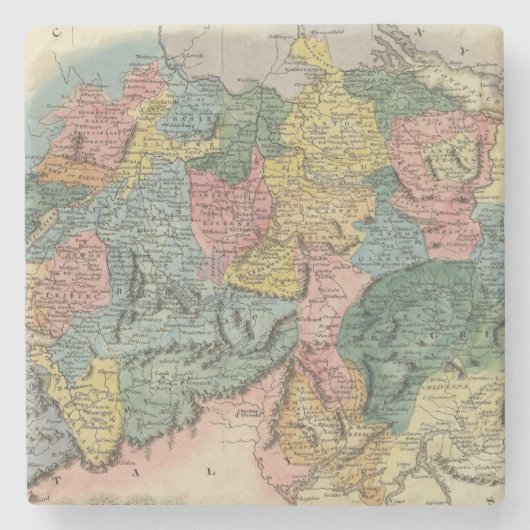 Zwitserland 16 stenen onderzetter (Voorkant)