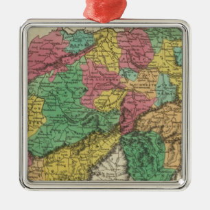 Zwitserland 17 metalen ornament