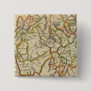 Zwitserland 18 vierkante button 5,1 cm