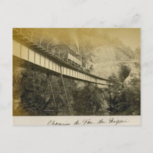 Zwitserland 1908, Rigibahn, Vitznau Briefkaart