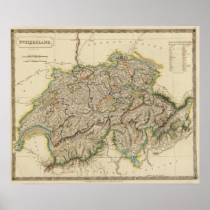 Zwitserland 19 poster
