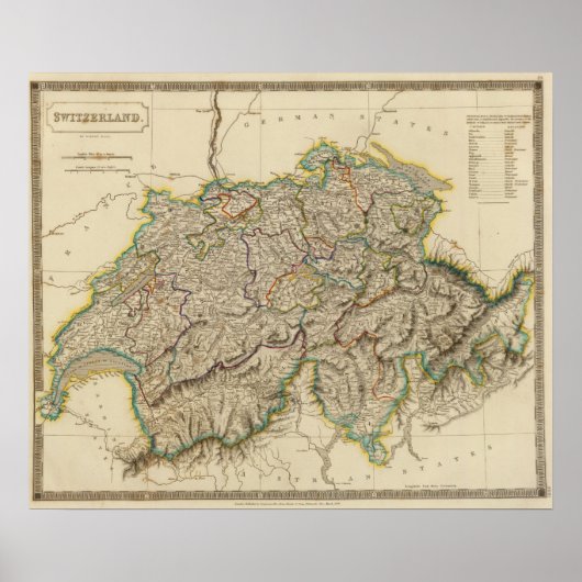 Zwitserland 19 poster (Voorkant)