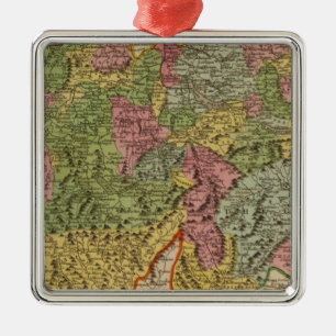 Zwitserland 20 metalen ornament