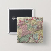 Zwitserland 4 vierkante button 5,1 cm (Voorkant /achterkant)