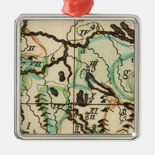 Zwitserland 8 metalen ornament (Voorkant)