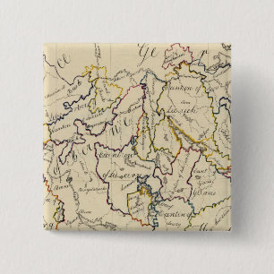 Zwitserland 9 vierkante button 5,1 cm