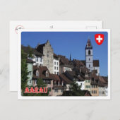 Zwitserland - Aarau Briefkaart (Voorkant / Achterkant)
