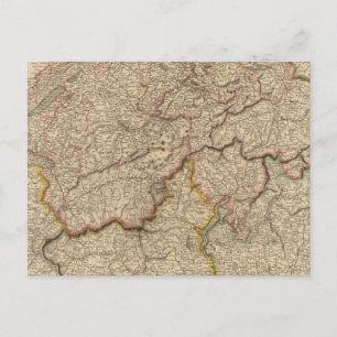 Zwitserland, Alpen Briefkaart