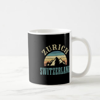 Zwitserland Alpen Skiën Zwitserse Bergen Liefhebbe Koffiemok