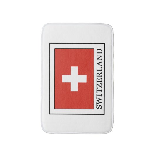 Zwitserland Badmat (Voorkant Verticaal)