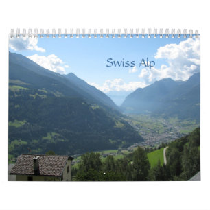 Zwitserland bergt Alp 2022-kalender Kalender