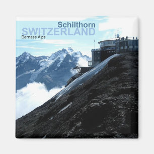 Zwitserland Berner Alpen Foto Reismagneten Magneet