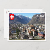 Zwitserland - Biasca - Briefkaart (Voorkant / Achterkant)