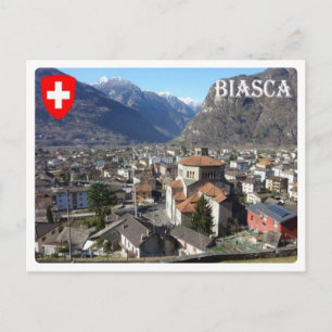 Zwitserland - Biasca - Briefkaart
