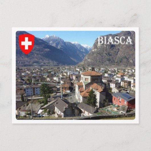Zwitserland - Biasca - Briefkaart (Voorkant)