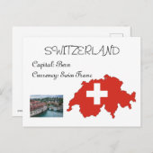 Zwitserland Briefkaart (Voorkant / Achterkant)