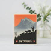 Zwitserland, Briefkaart (Staand voorkant)