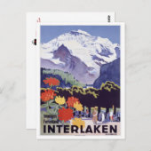  Zwitserland - Briefkaart (Voorkant / Achterkant)