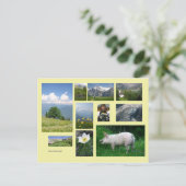 Zwitserland briefkaart (Staand voorkant)