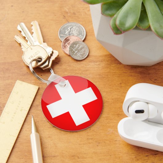 Zwitserland en Zwitserland mode/sleutelhanger Sleutelhanger (Bureau)