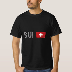 Zwitserland Football Van Shirt Zwitserse vlag