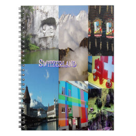 Zwitserland Fotocollage Notitieboek