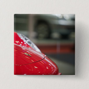 ZWITSERLAND, GENEVA: 75e jaarlijkse autosalon van  Vierkante Button 5,1 Cm
