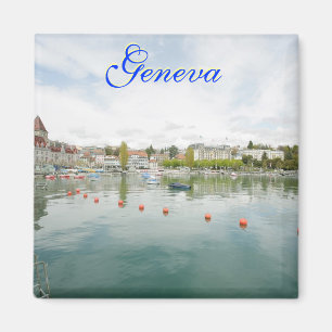 Zwitserland, genève magnet magneet