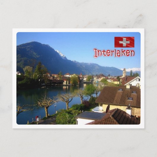 Zwitserland - Interlaken - Briefkaart (Voorkant)